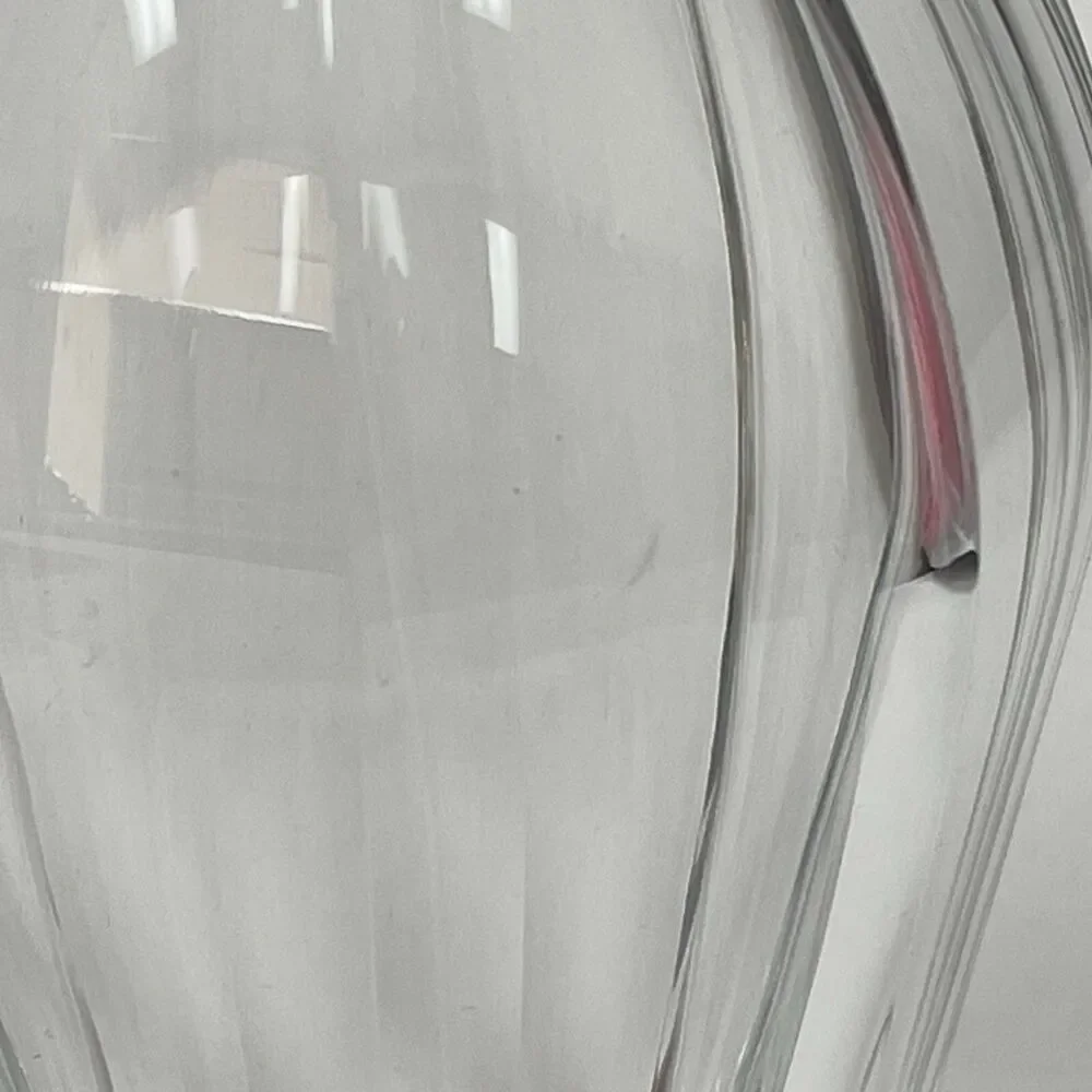 Moser Vase‎ Clear Glass Corsica Panels Almost 6
